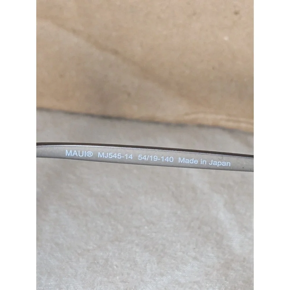 Maui Jim Japan SPINNAKER MJ545-14 54-19-140 Gunmetal Sunglasses Frame